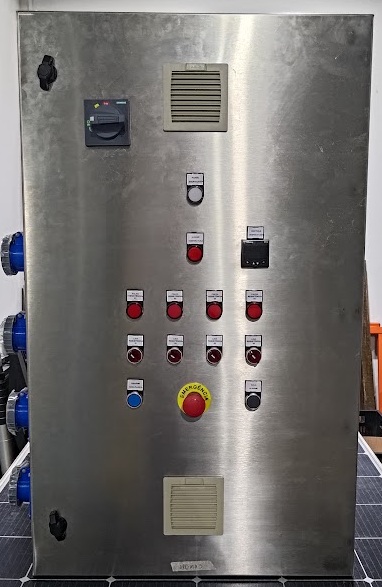 Painel de Controle para Estufa Industrial Via Comando
